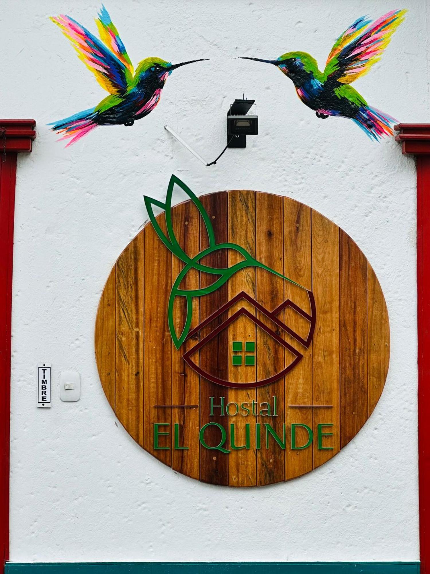 Hostal El Quinde Salento Bagian luar foto